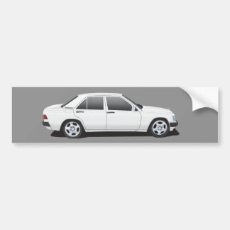 Mercedes-Benz W201 (190) Bumper Sticker