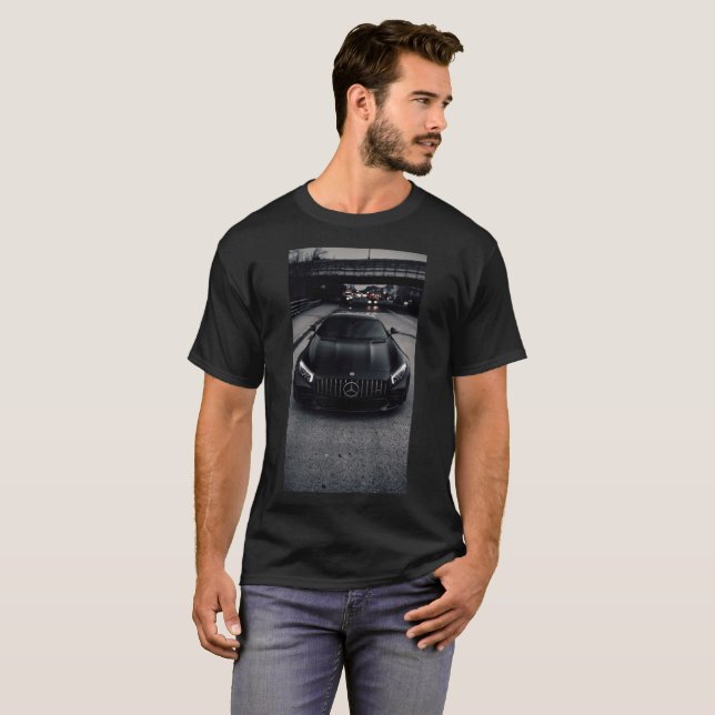 Mercedes car T-Shirt (Front Full)