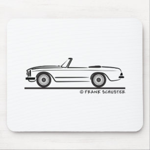 Mercedes SL Pagode Pagoda Kabrio Mouse Mat
