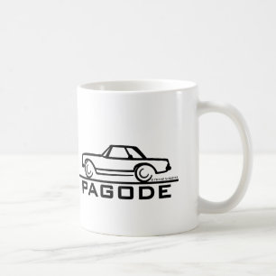 Mercedes SL Pagode with Script Coffee Mug
