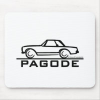 Mercedes SL Pagode with Script