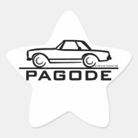 Mercedes SL Pagode with Script