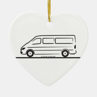 Mercedes Sprinter Ceramic Tree Decoration
