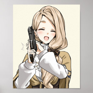 Mercedes with Gun  Poster