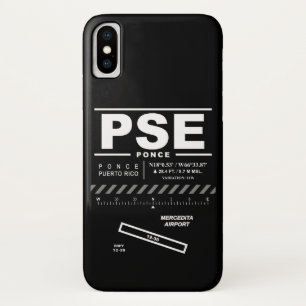 Mercedita Airport PSE iPhone X Case