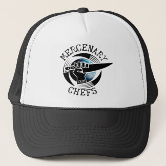 MercenaryChefs colour globe Trucker Hat