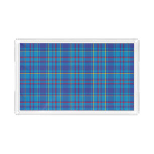 Mercer Scottish Tartan Acrylic Tray