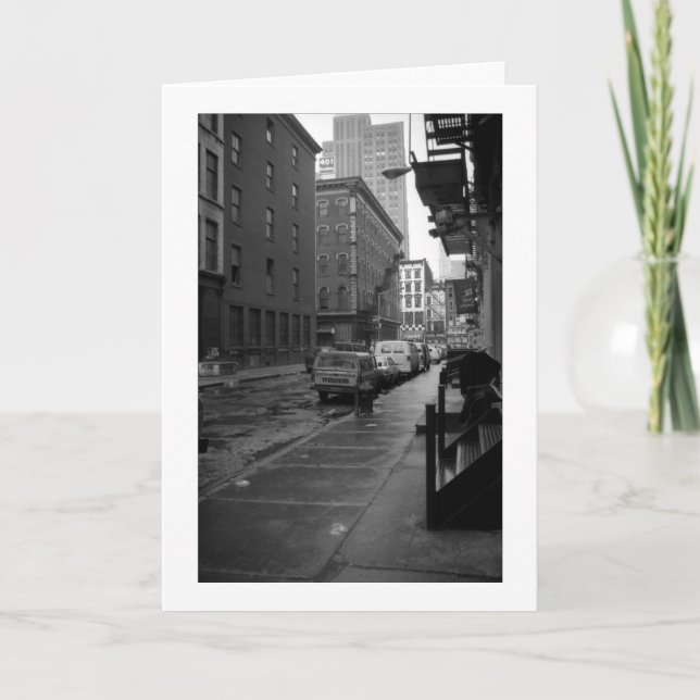 MERCER STREET Card (Front)