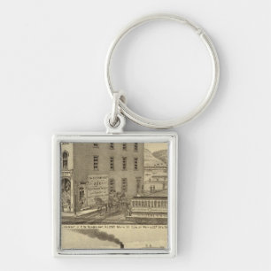 Merchant tailor establishment of CW Seabright Key Ring