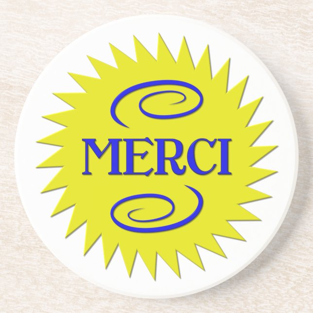 Merci Coaster (Front)