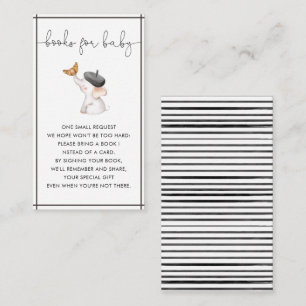 Merci French Bebe Gender Neutral Books For Baby  Enclosure Card