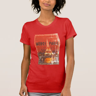 Merci paris,style summer fashion T-Shirt