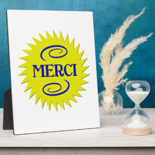 Merci Plaque