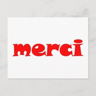 merci postcard