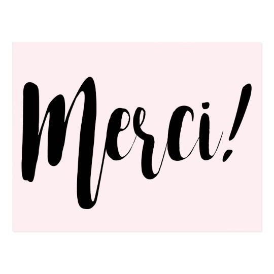 Merci Postcard