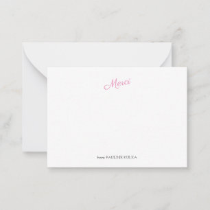 Merci Thank You Card