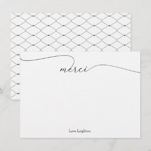 Merci Thank You Note Cards