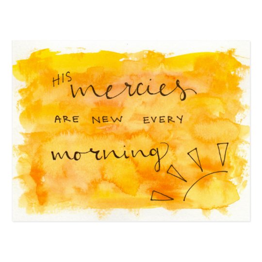 Mercies Postcard
