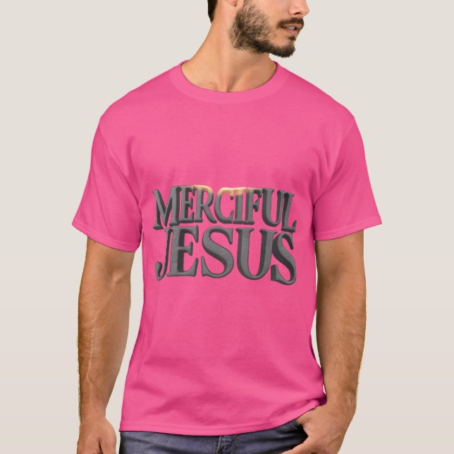 Merciful Jesus T-Shirt (Front)