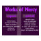 Merciful Works Christian Poster