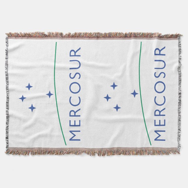 Mercosur Throw Blanket (Front)