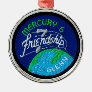 Mercury 6: Friendship 7 – John Glenn Metal Tree Decoration