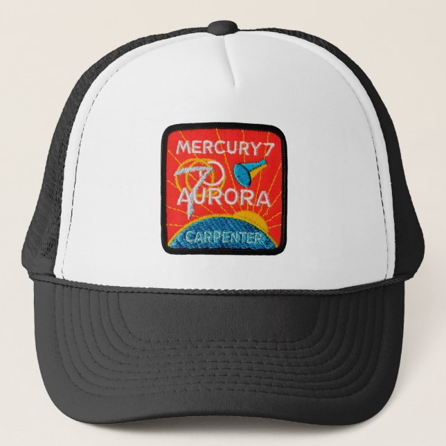 Mercury 7: Aurora 7 – Scott Carpenter Trucker Hat (Front)