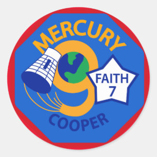 Mercury 9 Sticker
