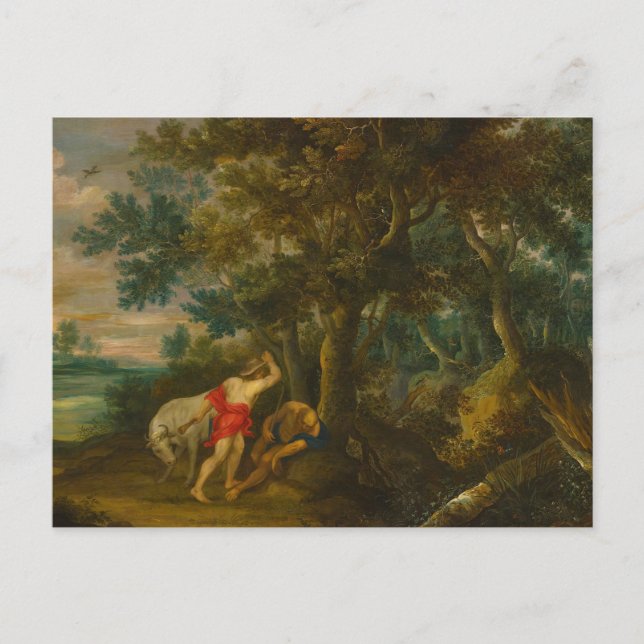 Mercury and Argus by Jan Wildens Postcard (Front)