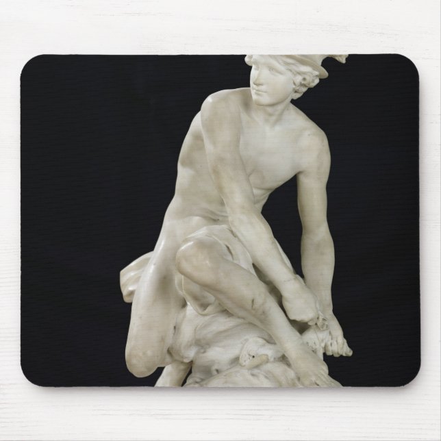 Mercury Attaching his Winged Sandals, 1744 Mouse Mat (Front)