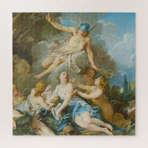Mercury confiding the infant Baccus to the Nymphs Jigsaw Puzzle