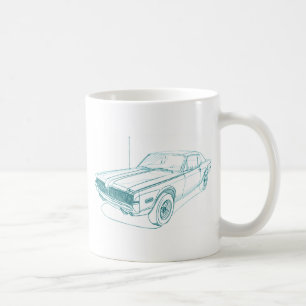 Mercury Cougar 1968 Coffee Mug