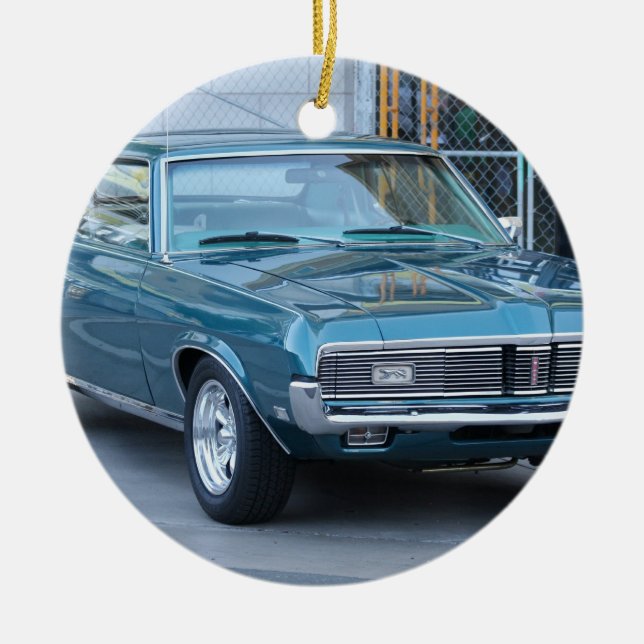 Mercury Cougar ornament (Front)