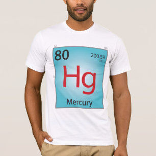 Mercury (Hg) Element T-Shirt - Front Only