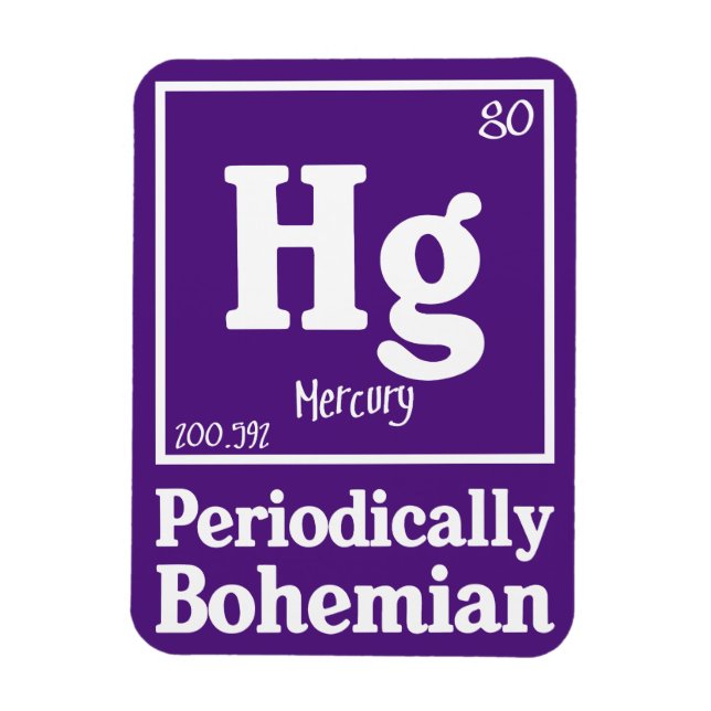 Mercury Magnet (Vertical)