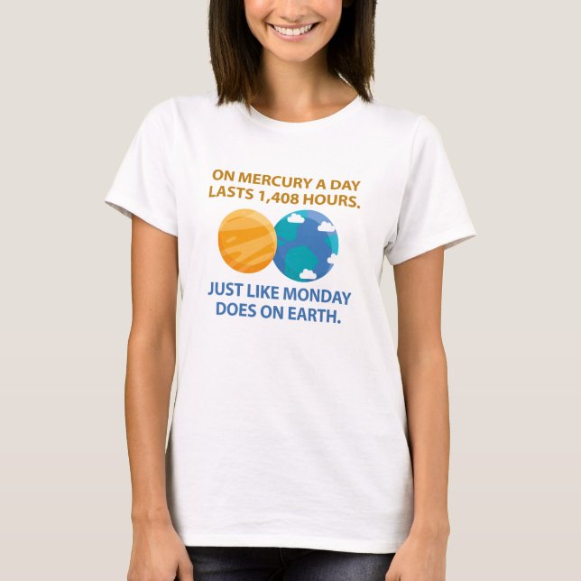 Mercury Monday T-Shirt (Front)