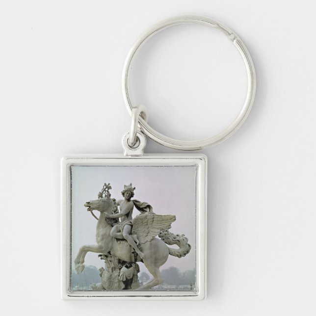 Mercury on Pegasus  1701-02 Key Ring (Front)