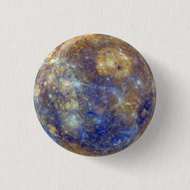 Mercury Planet Pin (Front)