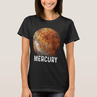 Mercury Planet Solar System Astronomy 2 T-Shirt