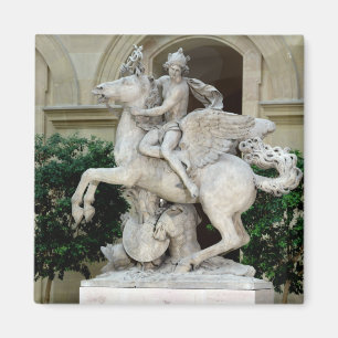 Mercury riding Pegasus Magnet