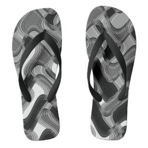 Mercury & Sable Flip Flops by Artist C.L. Brown