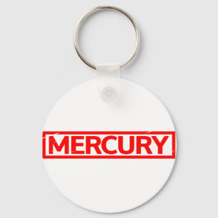 Mercury Stamp Key Ring
