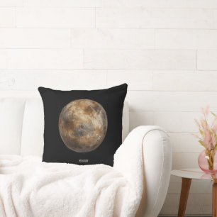 Mercury: Watercolor Planet Cushion
