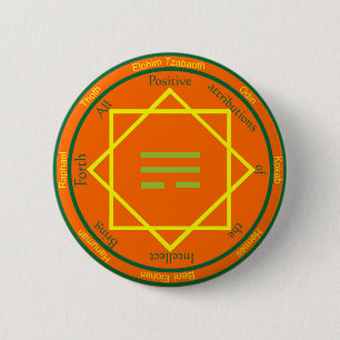 mercurybutton 6 cm round badge