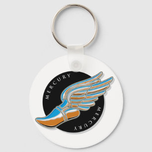 Mercury's Wings Key Ring