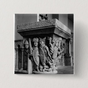 Mercy against Avarice 15 Cm Square Badge