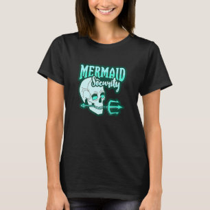 Merdaddy Security Merman Mermaid Daddy Fish Father T-Shirt