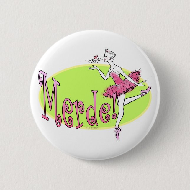 Merde Button (Front)