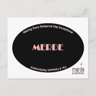 Merde Postcard