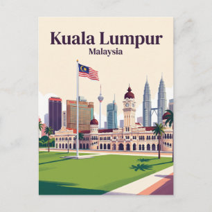 Merdeka Square, Kuala Lumpur, Malaysia Postcard